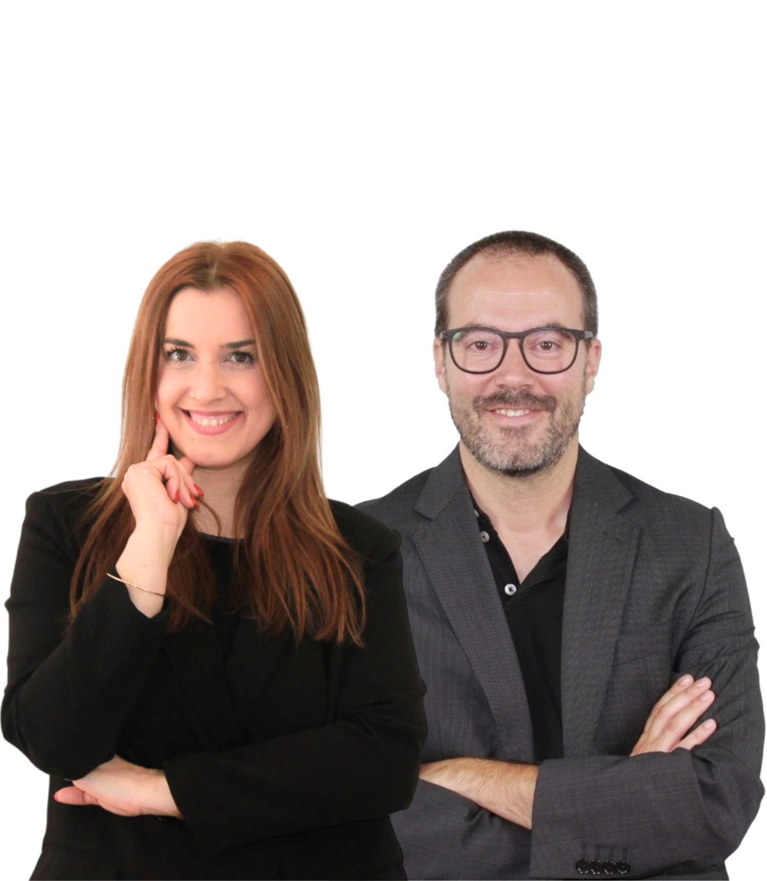 Lídia Cano e Sérgio Costa Pinheiro, fundadores da IBERIA match